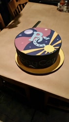 Size: 576x1024 | Tagged: safe, derpibooru import, 2014, bronycon, cake, charm city cakes, convention, custom, food, food art, irl