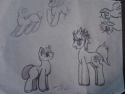 Size: 720x540 | Tagged: artist needed, safe, hilarious in hindsight, ponified, rick and morty, traditional art