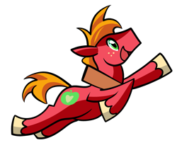 Size: 1405x1191 | Tagged: safe, big macintosh, earth pony, pony, male, solo, stallion