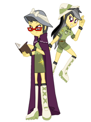 Size: 1024x1365 | Tagged: safe, artist:ferrokiva, a.k. yearling, daring do, equestria girls, equestria girls-ified