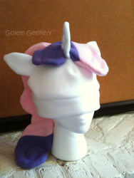 Size: 1536x2048 | Tagged: safe, artist:golemgeekery, sweetie belle, craft, hat, irl, photo