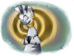 Size: 1600x1200 | Tagged: safe, artist:shadowsn25, zecora, zebra, bucktooth, solo