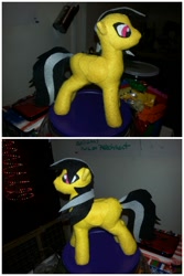 Size: 490x735 | Tagged: safe, artist:piratezombi3, daring do, irl, photo, plushie