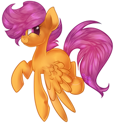 Size: 600x650 | Tagged: safe, artist:fikakorv, scootaloo, pegasus, pony, female, filly, simple background, solo, transparent background