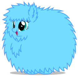 Size: 894x894 | Tagged: safe, artist:mixermike622, edit, oc, oc only, oc:fluffle puff, blue, recolor, simple background, solo, transparent background, vector