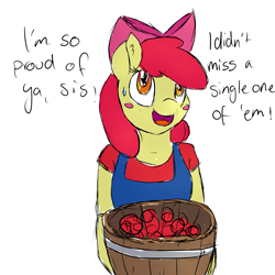 Size: 4000x4000 | Tagged: safe, artist:lisa400, apple bloom, anthro, blushing, sketch, solo, sweat