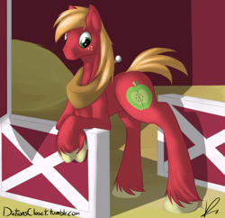 Size: 2794x2703 | Tagged: safe, artist:diction, big macintosh, earth pony, pony, explicit source, male, solo, stallion