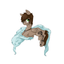 Size: 640x640 | Tagged: safe, artist:disimprison, derpibooru import, alan humphries, ponified, solo