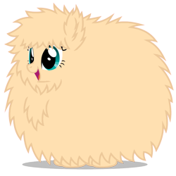 Size: 894x894 | Tagged: safe, artist:mixermike622, edit, oc, oc only, oc:fluffle puff, brown, open mouth, recolor, simple background, smiling, solo, transparent background, vector