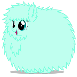 Size: 894x894 | Tagged: safe, artist:mixermike622, edit, oc, oc only, oc:fluffle puff, open mouth, recolor, simple background, smiling, solo, transparent background, vector