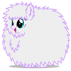 Size: 894x894 | Tagged: safe, artist:mixermike622, edit, oc, oc only, oc:fluffle puff, open mouth, recolor, simple background, smiling, solo, transparent background, vector