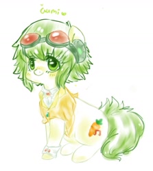 Size: 1148x1289 | Tagged: safe, artist:luxjii, crossover, gumi, ponified, solo, vocaloid