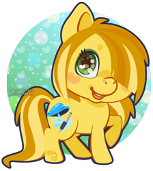 Size: 416x464 | Tagged: safe, artist:miss-glitter, oc, oc only, earth pony, pony, female, mare, solo