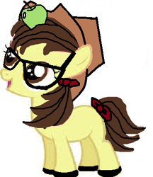 Size: 375x434 | Tagged: safe, oc, oc only, 1000 hours in ms paint, cute, filly, happy, ms paint, solo, sweet