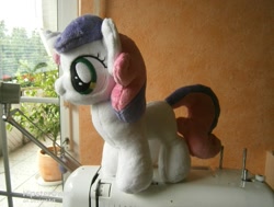 Size: 951x719 | Tagged: safe, artist:hipsterowlet, sweetie belle, irl, photo, plushie, solo