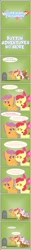 Size: 314x2536 | Tagged: safe, artist:zacatron94, apple bloom, button mash, scootaloo, sweetie belle, button's adventures, buttongate, crying, cutie mark crusaders, drama, grave