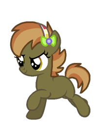 Size: 407x467 | Tagged: safe, artist:firepony-bases, artist:starryoak, button mash, joystick (r63), earth pony, pony, bit mash, headband, rule 63, simple background, solo, transparent background