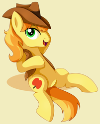 Size: 1008x1253 | Tagged: safe, artist:mintystitch, derpibooru import, braeburn, featureless crotch, solo