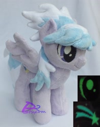 Size: 2329x2974 | Tagged: safe, artist:kiashone, cloudchaser, irl, photo, plushie, solo