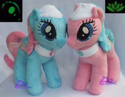 Size: 4007x3118 | Tagged: safe, artist:kiashone, aloe, lotus blossom, irl, photo, plushie