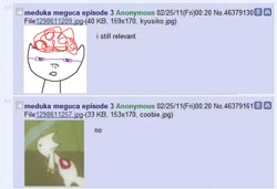 Size: 477x326 | Tagged: safe, edit, twist, incubator (species), 4chan, askpoorlydrawntwist, barely pony related, kyubey, meduka meguca, puella magi madoka magica, quality, stylistic suck