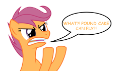 Size: 8000x4500 | Tagged: safe, artist:justablankflank, scootaloo, absurd resolution, envy, everyone but scootaloo can fly, scootaloo can't fly, solo