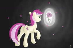 Size: 2247x1464 | Tagged: safe, artist:shadawg, roseluck, flower, rose, solo