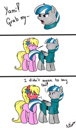 Size: 689x1159 | Tagged: safe, artist:cwossie, oc, oc only, oc:northern cross, comic, czequestria, grab my meme, meme