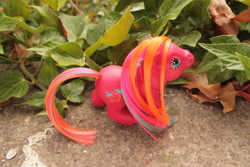 Size: 4272x2848 | Tagged: safe, artist:flicksi, g1, custom, irl, photo, piña colada (g1), solo, toy, tropical ponies