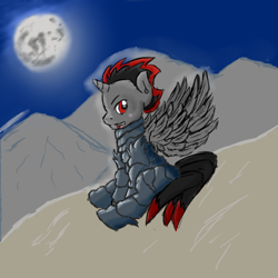 Size: 500x500 | Tagged: safe, artist:jadedpencil, oc, oc only, alicorn, pony, alicorn oc, armor, solo