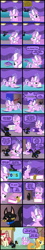 Size: 2000x11176 | Tagged: safe, artist:magerblutooth, carrot top, diamond tiara, golden harvest, roseluck, oc, oc:dazzle, cat, pony, comic:diamond and dazzle, comic, diary, key