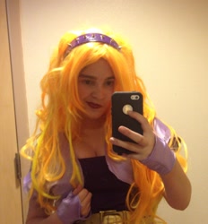 Size: 891x960 | Tagged: safe, artist:lochlan o'neil, adagio dazzle, human, cosplay, irl, irl human, photo, solo