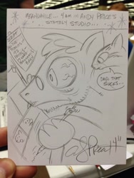 Size: 768x1024 | Tagged: safe, artist:andypriceart, derpibooru import, cat, andy price, traditional art