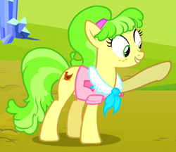 Size: 458x395 | Tagged: safe, screencap, chickadee, ms. peachbottom, games ponies play, cropped, solo