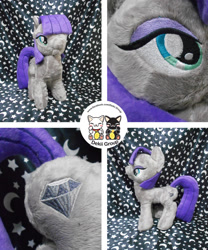 Size: 1024x1229 | Tagged: safe, artist:dekiigroup, maud pie, irl, photo, plushie, wrong cutie mark