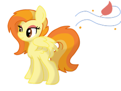 Size: 1024x768 | Tagged: safe, artist:chocolate-opals, pegasus, pony, cute, cutie mark, magical lesbian spawn, offspring, parent:fluttershy, parent:spitfire, parents:flutterfire, solo