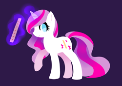 Size: 1024x718 | Tagged: safe, artist:faint-dream, oc, oc only, oc:lovely melody, pony, unicorn, solo