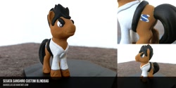 Size: 1024x512 | Tagged: safe, artist:bardiel83, model, ponified, sega saturn, segata sanshiro, solo