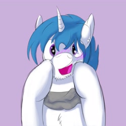 Size: 4000x4000 | Tagged: safe, artist:frostyb, oc, oc only, oc:frost bright, pony, unicorn, avatar, blushing, cute, excited, happy, male, smiling, solo, stallion