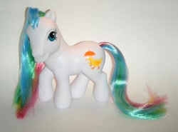 Size: 750x554 | Tagged: safe, artist:kalavista, g1, g3, custom, g1 to g3, generation leap, irl, photo, quackers, solo, toy