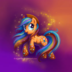 Size: 1500x1500 | Tagged: safe, artist:dracontiar, oc, oc only, oc:rising star, brony fan fair, mascot, solo