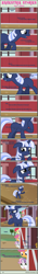 Size: 1004x7244 | Tagged: safe, artist:estories, apple bloom, scootaloo, sweetie belle, oc, oc:silverlay, comic:seeds of darkness, barn, comic, cutie mark crusaders