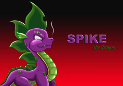 Size: 1024x712 | Tagged: safe, artist:dinodraketakethecake, spike, dragon, older, older spike, solo