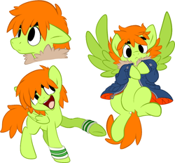 Size: 982x912 | Tagged: safe, artist:fizzy-dog, derpibooru import, ponified, scott pilgrim, solo