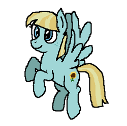 Size: 342x338 | Tagged: safe, artist:tiffanythecat019, helia, pegasus, pony, female, mare, solo, wings