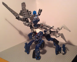 Size: 1824x1470 | Tagged: safe, artist:bubsakavermin, pegasus, pony, bionicle, lego, moc, photo, solo