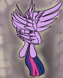 Size: 970x1200 | Tagged: safe, artist:tempusfidgets, twilight sparkle, twilight sparkle (alicorn), alicorn, pony, seraph, seraphicorn, multiple wings, sacred ground, sacrosanct, six wings, solo, ultimate twilight