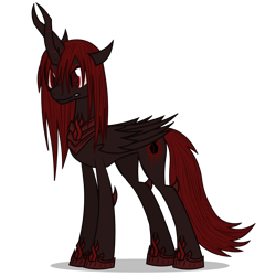 Size: 3000x3000 | Tagged: safe, artist:mixermike622, oc, oc only, oc:marksaline, alicorn, pony, alicorn oc, dead space, marker (dead space), simple background, smiling, solo, transparent background, vector