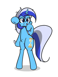 Size: 1500x2000 | Tagged: safe, artist:turtlefarminguy, minuette, pony, bipedal, solo, toothbrush, toothpaste