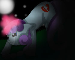 Size: 926x740 | Tagged: safe, artist:rachelsrandomart, sweetie belle, pony, unicorn, female, filly, solo